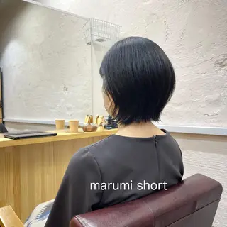 ショート カラー 黒崎 勝巳のヘアスタイル