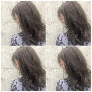 ロング カラー パーマ ヘアアレンジ メンズ キッズ ネイル マツエク・マツパ レイヤー/顔周り 韓国ヘア森田和貴のヘアスタイル