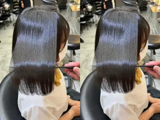 ロング 低ダメージカラー Yoshidaのヘアスタイル
