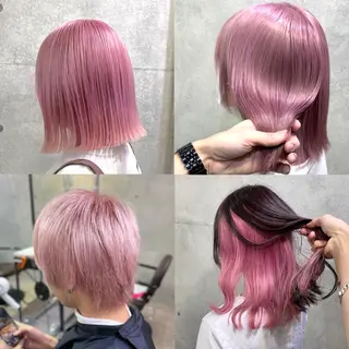 ショート カラー 髪質改善/ブリーチ /長山遼太郎のヘアスタイル