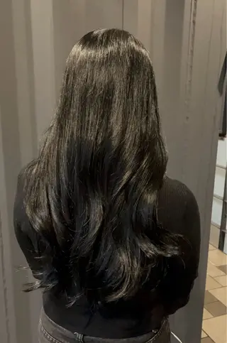 ロング カラー AYANE ◝✩韓国ヘアのヘアスタイル