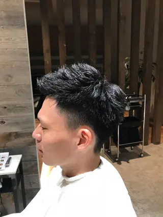 ショート メンズ 門脇 直也のヘアスタイル