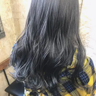 ミディアム カラー パーマ ヘアアレンジ TOMO GEEKS代表のヘアスタイル
