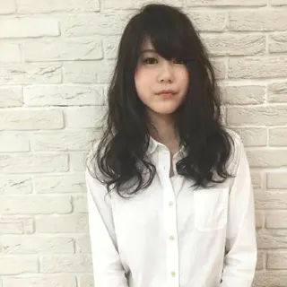 ロング 🇰🇷韓国風艶髪✨ 髪質改善 倉岡しおんのヘアスタイル