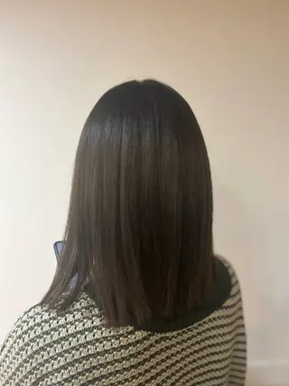 ミディアム カラー 小杉夏海/透明感 艶カラー🌱‬‪のヘアスタイル