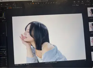 セミロング MOLLA ✂️辻桃加のヘアスタイル