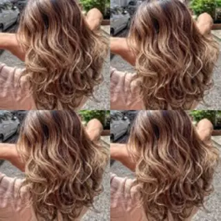 ミディアム ✨縮毛矯正✖︎顔周り レイヤー✨ナカムラのヘアスタイル