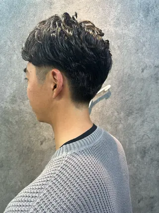 パーマ メンズ Noyヨシモト ヒロトのヘアスタイル