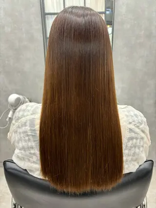 ロング カラー すぐ巻ける縮毛矯正 🍀勝倉　麗のヘアスタイル