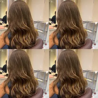 ロング カラー 髪質改善/縮毛矯正 seiyaのヘアスタイル