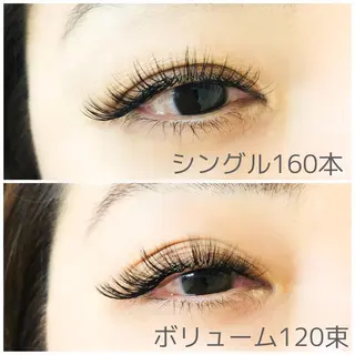 マツエク・マツパ N eyes (エヌアイズ)のマツエク・マツパデザイン