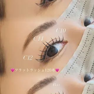 マツエク・マツパ さいとう れぃなのマツエク・マツパデザイン