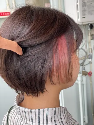 ショート カラー Snaly カラー特化ページのヘアスタイル