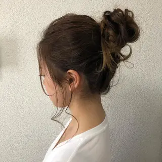 カラー ヘアアレンジ インナーカラー/ KANAのヘアスタイル