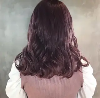セミロング 髪質改善&艶カラー sotaのヘアスタイル