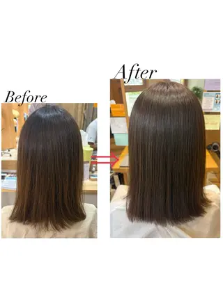 ミディアム 山本 知佳のヘアスタイル