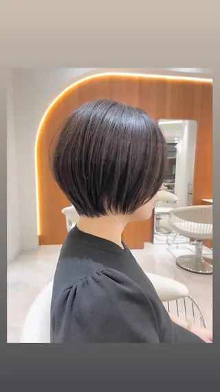 ショート カラー 田中航平/渋谷ボブ/ レイヤーボブのヘアスタイル