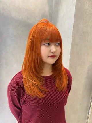 カラー こくぶん ひよりのヘアスタイル