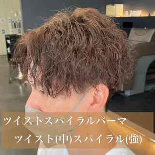 パーマ メンズ 【ニュアンスパーマ】 西岡拓海のヘアスタイル