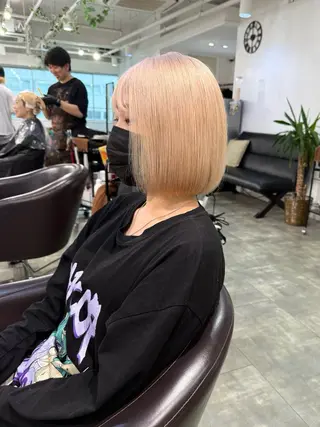 カラー ハイトーン✨髪質 改善🫧RYOのヘアスタイル