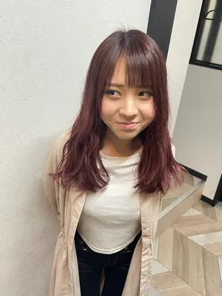 ロング 断られる髪に答えを ♣️井上秀樹♠️のヘアスタイル