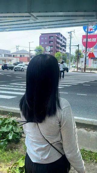 ロング カラー Heath 武元 新之介のヘアスタイル