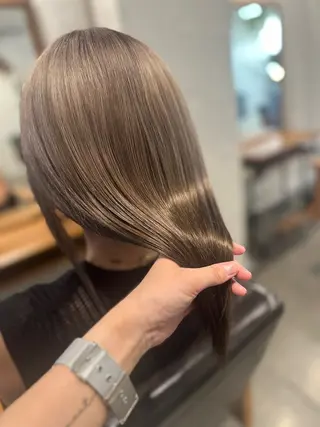 セミロング カラー/ヘッドスパ 🐱ERI🐱産休中のヘアスタイル