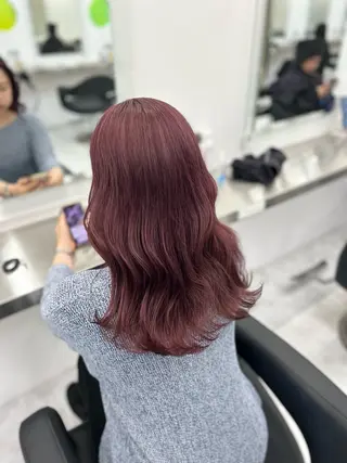 カラー 透明感うる艶カラー 🤍MANAMIのヘアスタイル