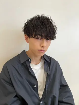 パーマ メンズ MAI🦎 無造作パーマ メンズのヘアスタイル