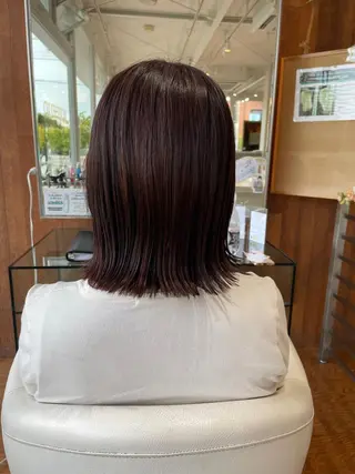 ミディアム カラー Canon/ インナーカラー/小倉のヘアスタイル
