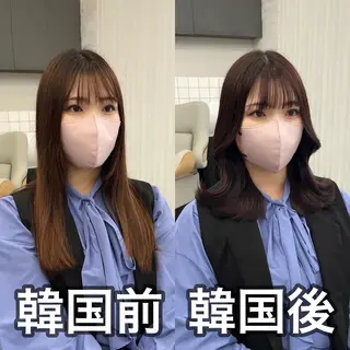 ミディアム カラー パーマ ヘアアレンジ メンズ 韓国ヘア×2way 🇰🇷和知拓郎のヘアスタイル