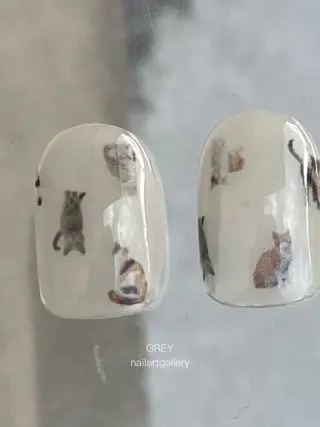 ネイル 【GREY】 TAIRAのネイルデザイン