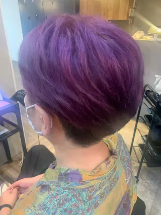 カラー メンズ La fith hair peace所属・河田 寧生のヘアスタイル