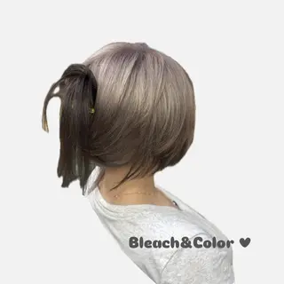 セミロング カラー ミニモ限定価格！ ムウミのヘアスタイル