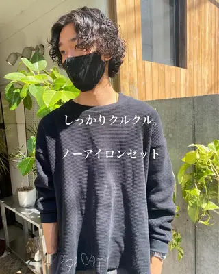 ショート カラー パーマ ヘアアレンジ メンズ 【池袋/スパイキー ショート】ⓝⓘⓜⓤのヘアスタイル