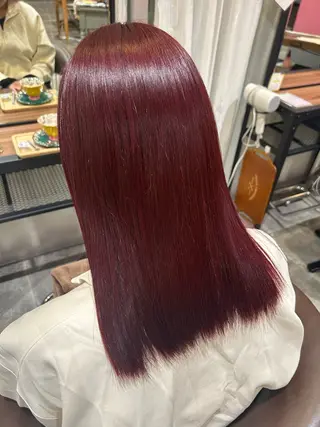 カラー LaBless うえのあかねのヘアスタイル