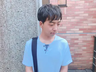 ショート カラー パーマ ヘアアレンジ メンズ ちこ .のヘアスタイル