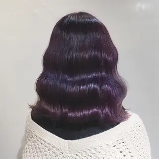 ミディアム カラー ヘアアレンジ 柔らか垢抜けｶﾗｰと ｶｯﾄ🫧ASUKAのヘアスタイル