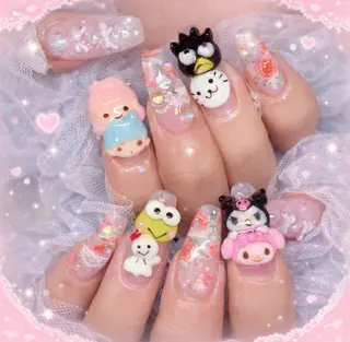 ネイル miminon 自宅ネイルサロンのネイルデザイン