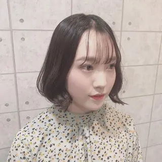 ショート カラー パーマ 烏丸韓国ヘア🇰🇷 ayaka🎀のヘアスタイル