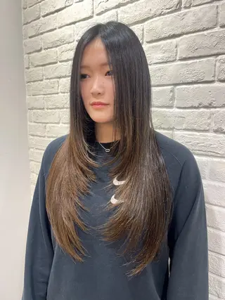 ロング merc.🐑🤍 山口夏希のヘアスタイル