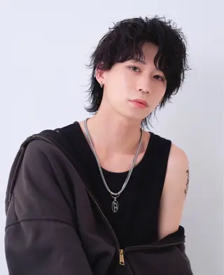 カラー メンズ 🦄垢抜けボブ特化× 暖色カラー未来🦄のヘアスタイル