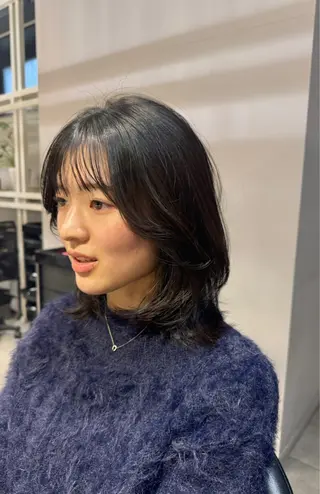 ミディアム 似合う髪型が 分からない方へのヘアスタイル