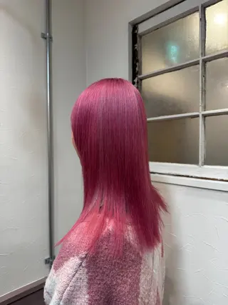 セミロング カラー 矢場町/ダブルカラー /レイヤー/アリサのヘアスタイル