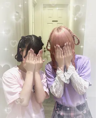 ロング 💖韓国ヘア/ハイト ーン💖mikotoのヘアスタイル