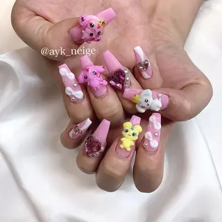 ネイル n'eige nail所属・大谷 綾香のネイルデザイン