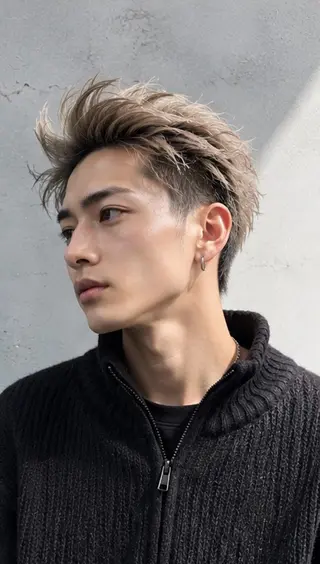 カラー メンズ Garden 浅草蔵前のヘアスタイル