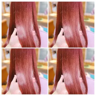 ロング カラー 髪質改善 艶髪矯正 エクステ かいり✂️のヘアスタイル