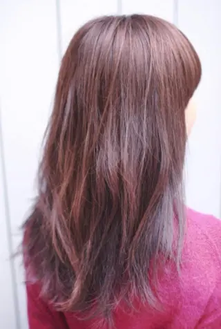 セミロング カラー 大西 カズマのヘアスタイル