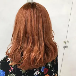セミロング カラー 鈴木 拓海のヘアスタイル